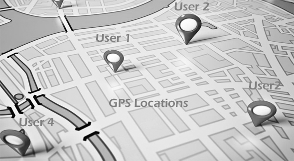 GPS Users Location Tracking